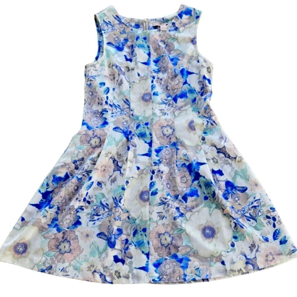 Forever 21 summer midi floral dress medium Fit & flare